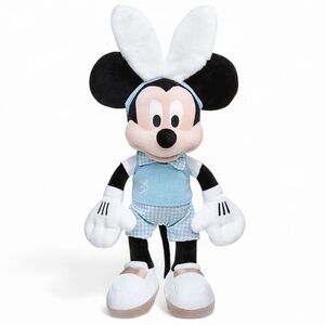 DISNEY STORE Mickey Mouse Easter Outfit Bunny Plush 19" Authentic Genuine NEW